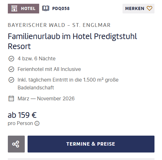 Deutschland Hotel Angebot