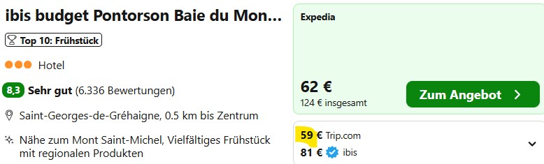 Mont Saint Michel Hotel