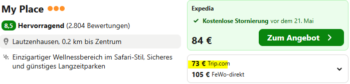 Geierlay Hotelangebot