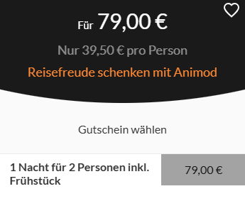 Hotelgutschein Angebot