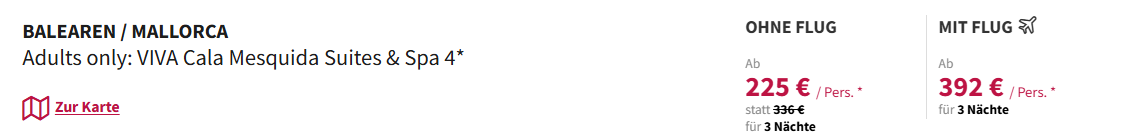 Mallorca Reise Angebot