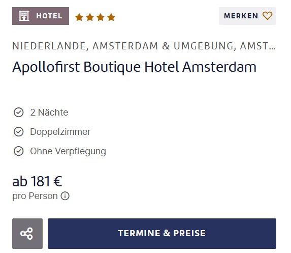 Niederlande Hotel