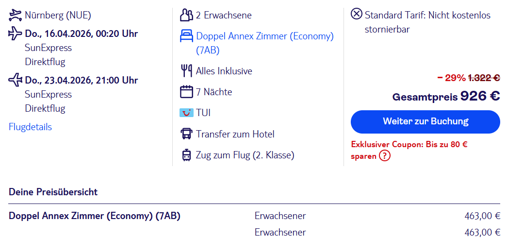 Türkei Reise Angebot