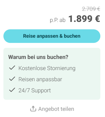Vietnam Pauschalangebot