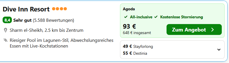 Ägypten Reise Angebot