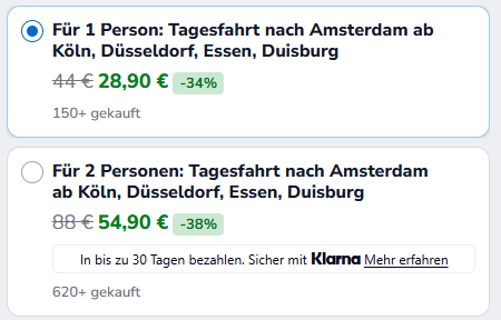 Amsterdam Hotelangebot