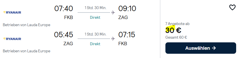 Fly Drive Angebot Kroatien