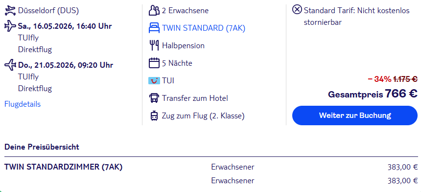 Ibiza Pauschalangebot