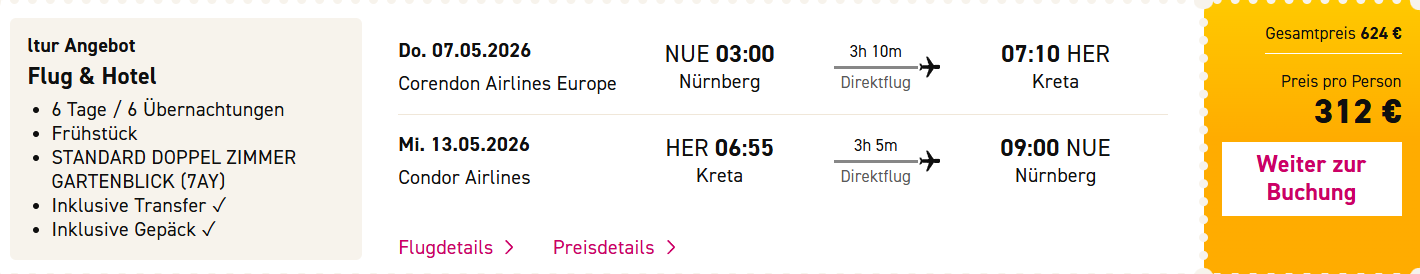 Kreta Reise Angebot