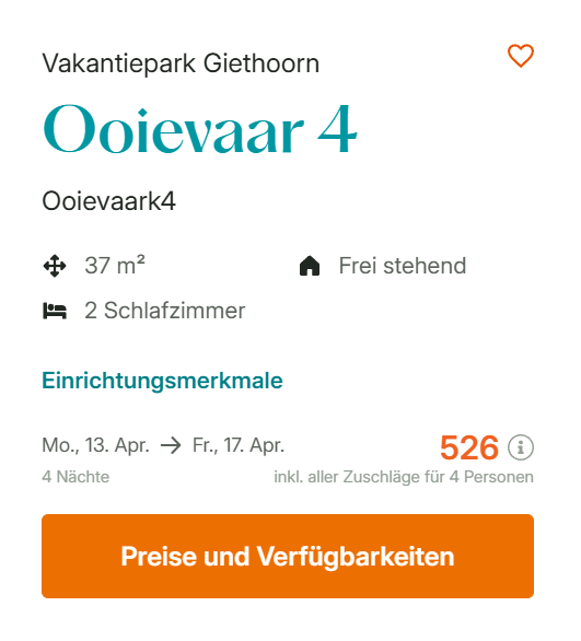 Niederlande Hotel Angebot