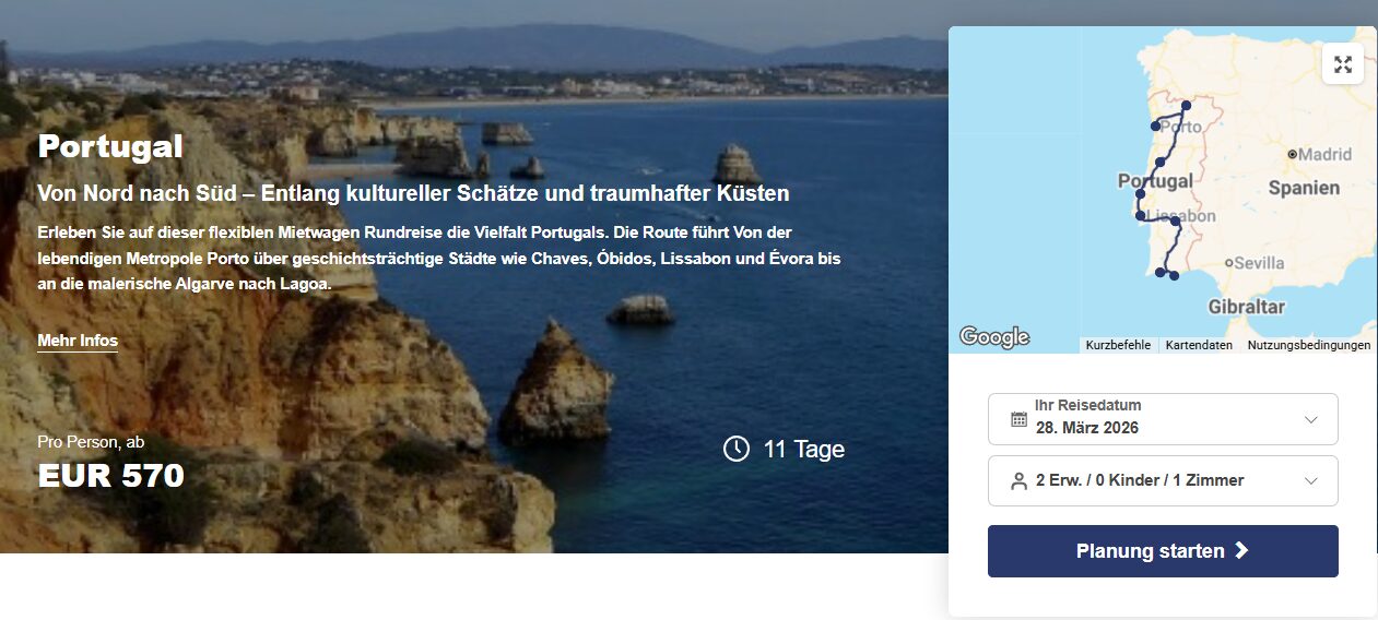 Portugal Reise Angebot