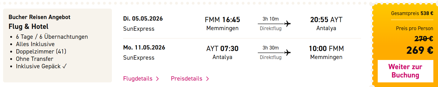 Türkei Reise Angebot