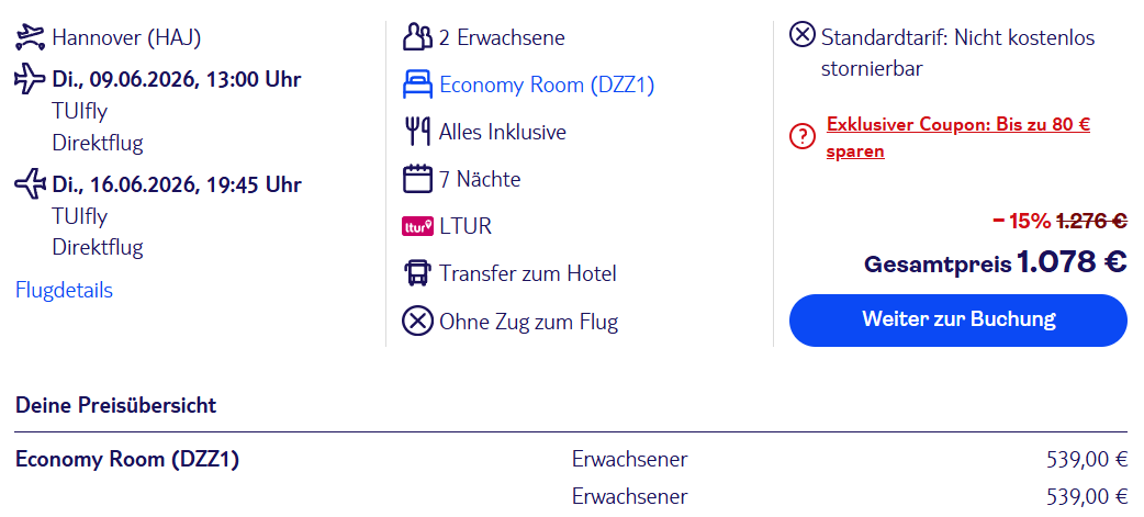 Ägypten Reise Angebot