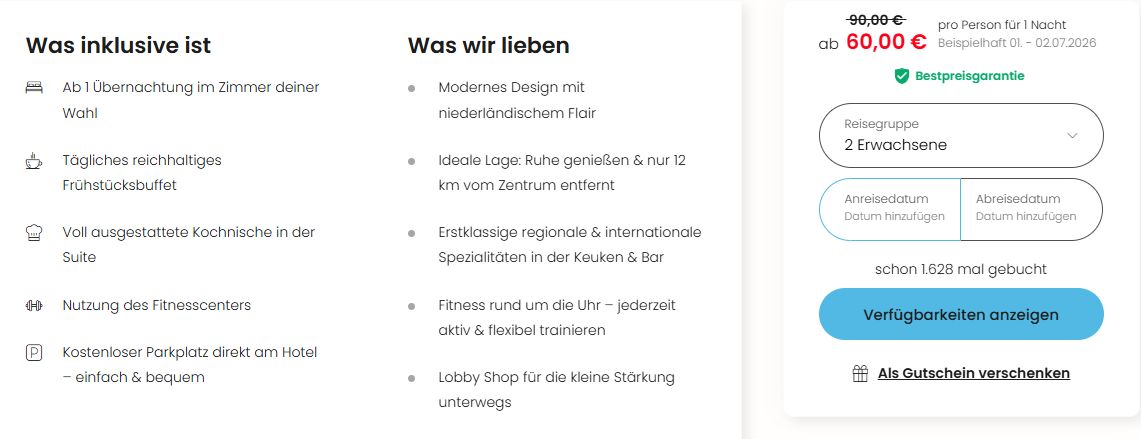 Amsterdam Hotelangebot