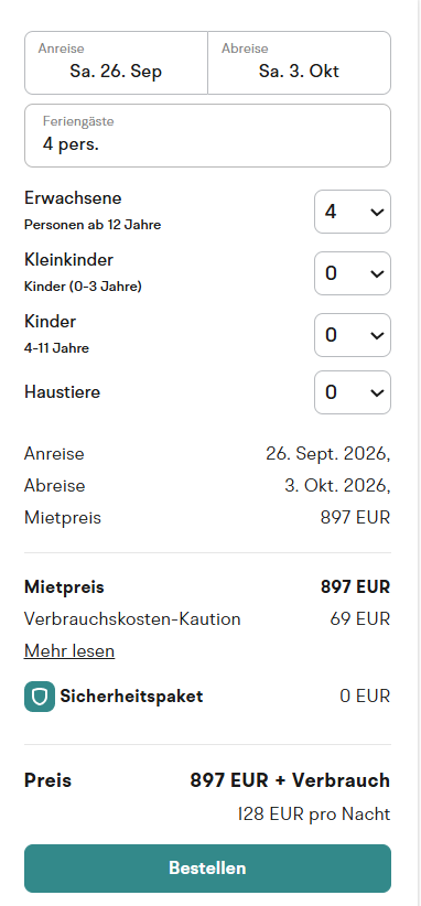 Dänemark Angebot