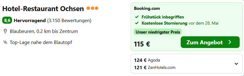 Deutschland Hotel Angebot