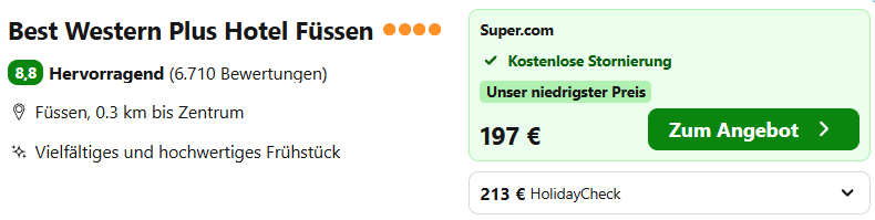 Deutschland Hotel Angebot