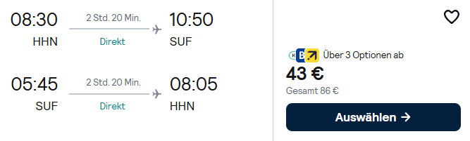 Italien Kombi Angebot