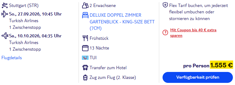 Sansibar Pauschalreise Angebot