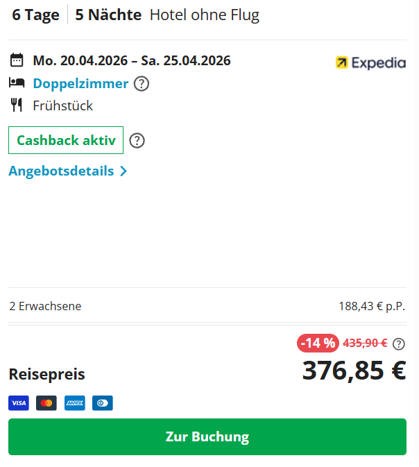 Santorini Hotel Angebot