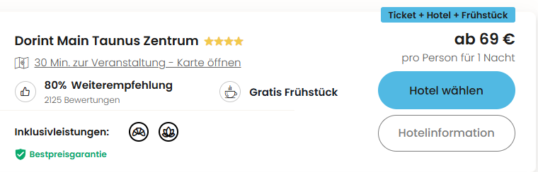 Deutschland Hotel Angebot