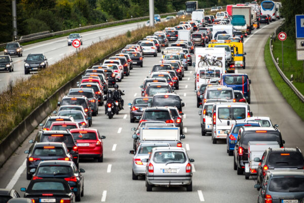 Deutschland Autobahn Stau
