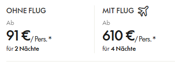Frankreich Pauschalangebot