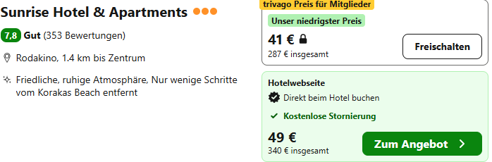 Kreta Hotel und Flug Angebot