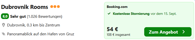 Kroatien Hotel