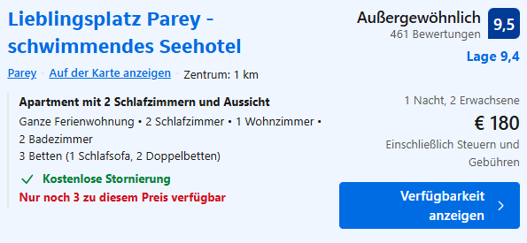 Schwan Hotel Angebot