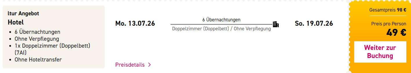 Bali Hotel Angebot