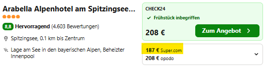 Bayern Hotel Angebot