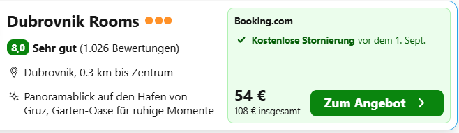 Kroatien Hotel