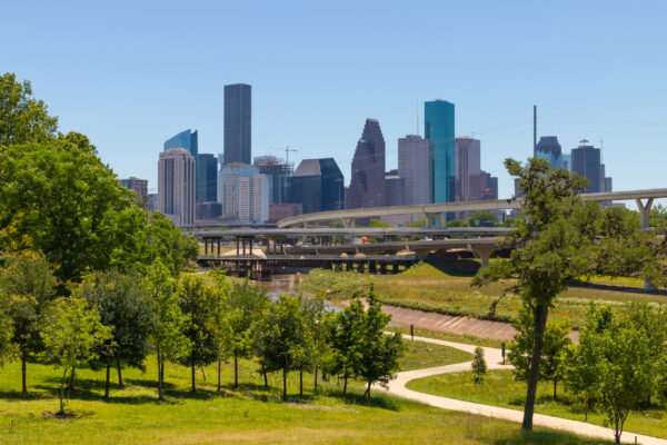 Texas Houston Skyline