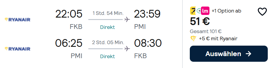 Mallorca Flug
