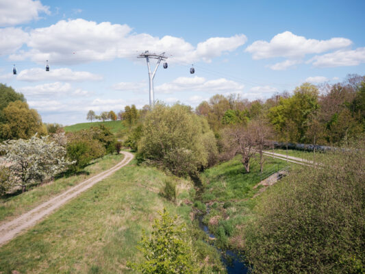 Berlin Kienberg Seilbahn