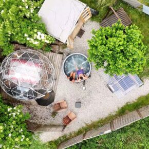 Sternenhimmel im Fichtelgebirge: Gutschein für Eure Bubble-Übernachtung