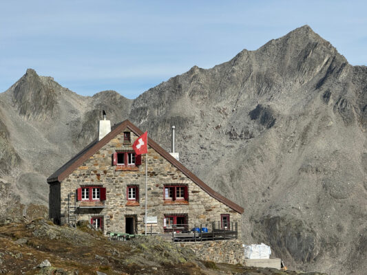 Rotondohuette Sac Berghuette Schweiz